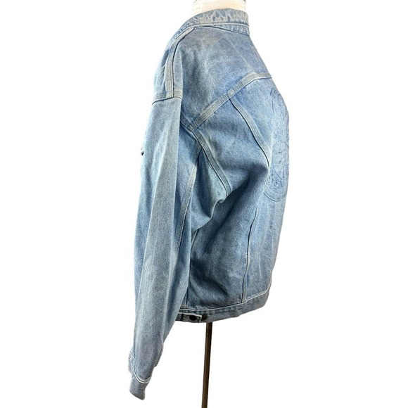 Carhartt Denim Jean Jacket Logo IBEW International Brotherhood Electrical Worker - Picture 5 of 13